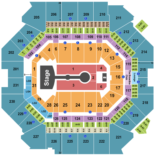 Barclays Center Ariana Grande Seating Chart